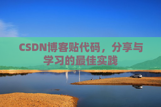 CSDN博客贴代码，分享与学习的最佳实践